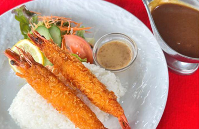 エビフライカレー