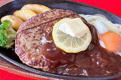 鉄板ハンバーグ膳